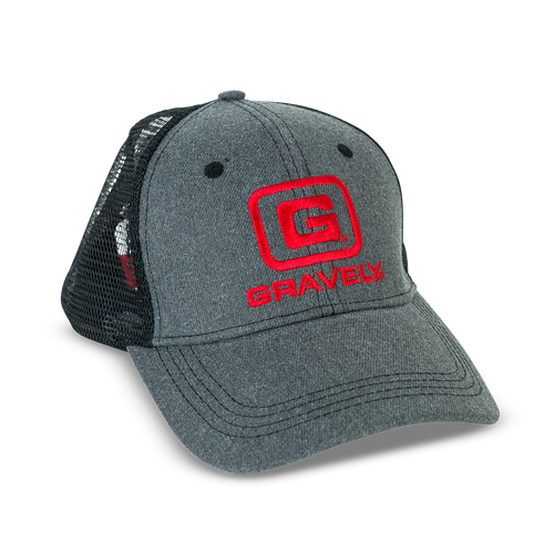 Gravely Trucker Cap Grey/black