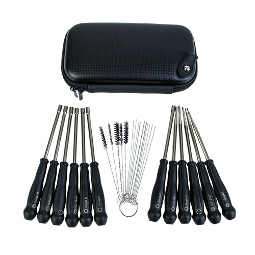 Carburettor Tuning Tool Set 12 Pcs +cleaning Tool Includes Protective Carry Case