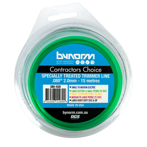 Contractors Choice Line 2.0mm 15m Green