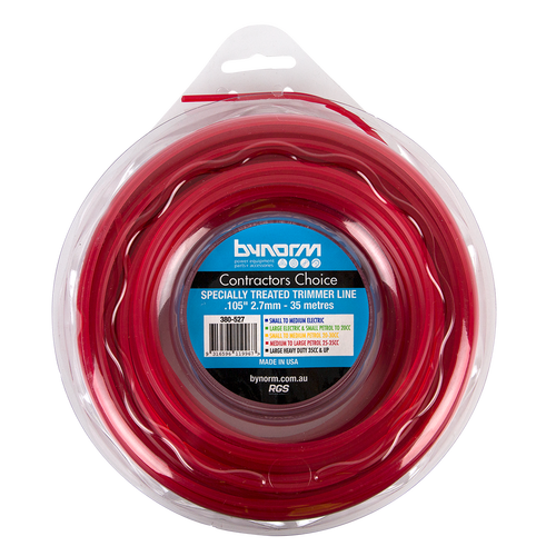 Contractors Choice Line 2.7mm 35m Red