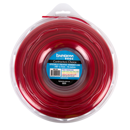 Contractors Choice Line 2.7mm 70m Red