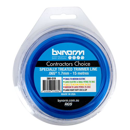 Contractors Choice Line 1.7mm 15m Blue